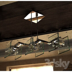 Ceiling light - chandelier hi-tech 