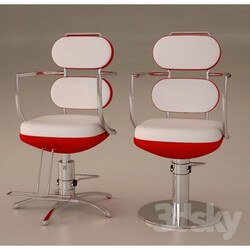Beauty salon - chairs in a hairdresser 