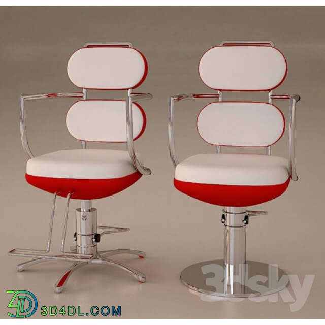 Beauty salon - chairs in a hairdresser