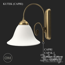 Wall light - KUTEK _CAPRI_ CAP-K-1 