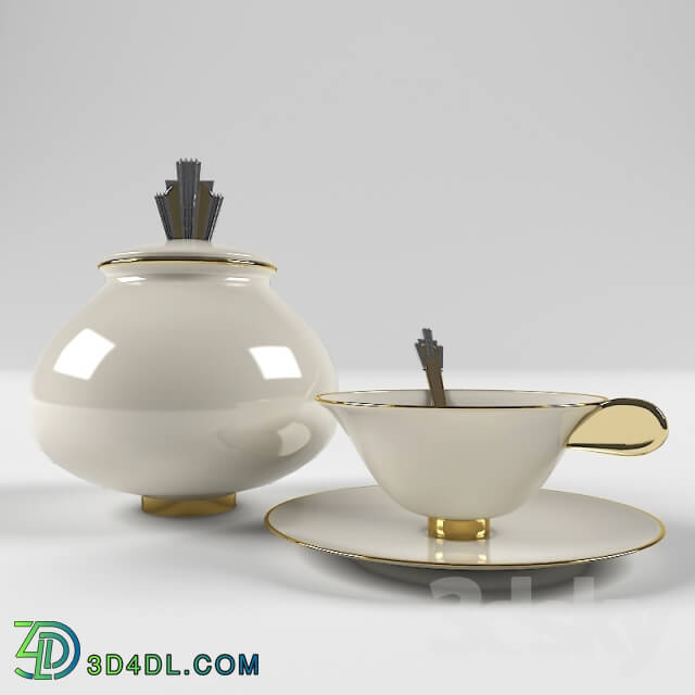 Tableware - Art deco coffee set