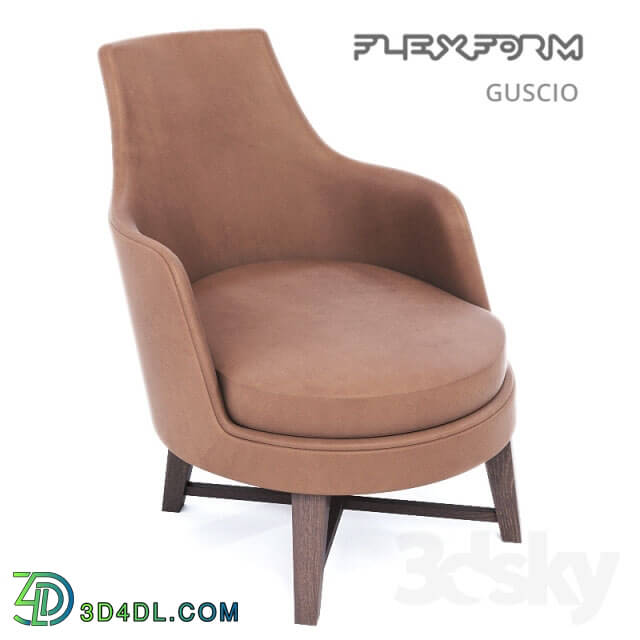 Arm chair - Flexform Guscio