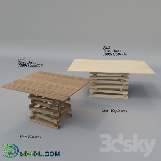 Table - Falò Terry Dwan