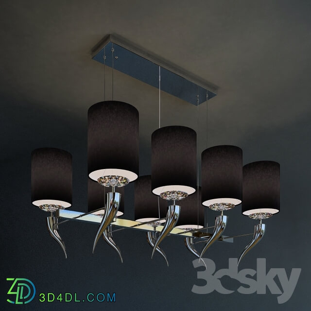 Ceiling light - Chandelier ceiling K2KR9216-8_ Russia