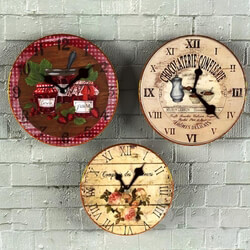 Other decorative objects - wall clocks 