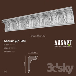 Decorative plaster - DK-223 323x192mm 
