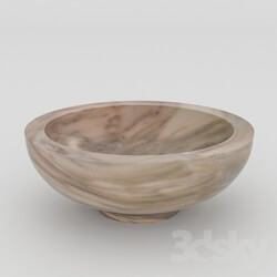 Wash basin - Qurna for hamam marble KM09 