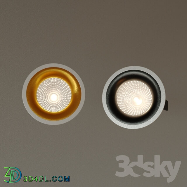 Spot light - Recessed luminaire DS-006B60