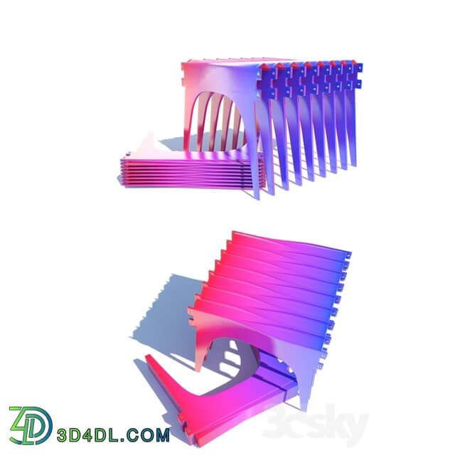 Chair - accordion Chair