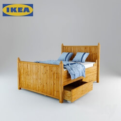 Bed - Bed _quot_GURDAL_quot_ Ikea 
