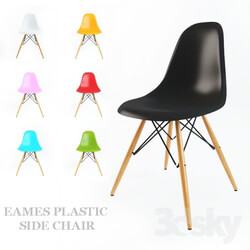 Chair - Eames Plastic Side Chair 