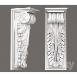 Decorative plaster - Console 