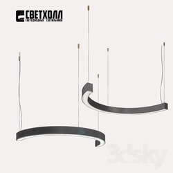 Ceiling light - Stary semicircle 