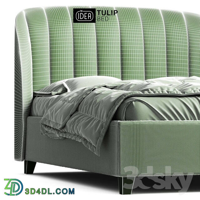 Bed - The IDEA Bed Tulip 1800