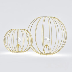 Table lamp - Missoni Home bubble lamp Gold 