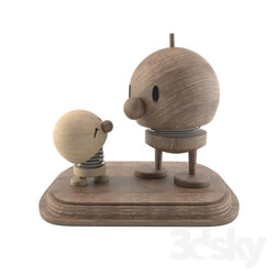 Other decorative objects - Wooden men 