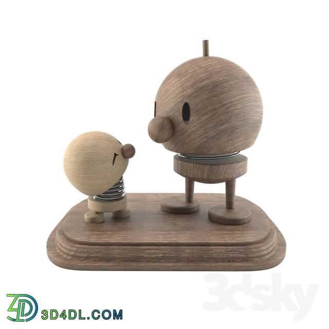 Other decorative objects - Wooden men