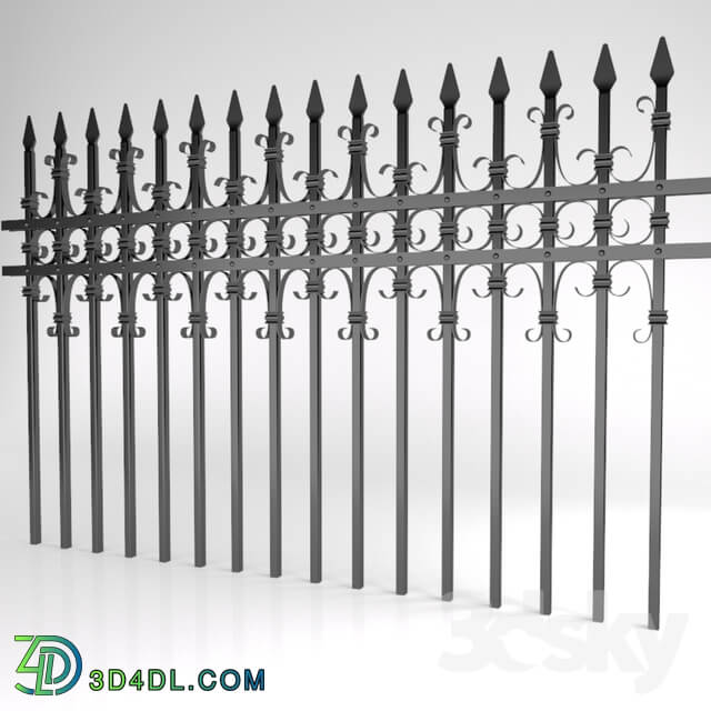 Other architectural elements - Forged fence