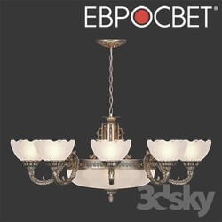 Ceiling light - OHM Classic hanging chandelier Eurosvet 6051_8 _ 3 Bela 