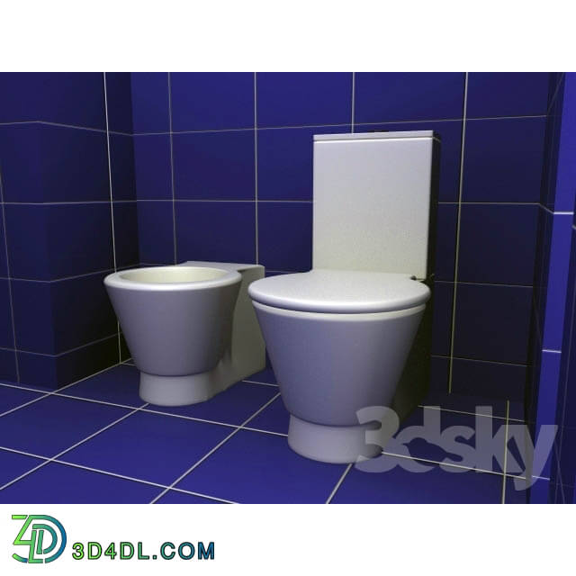 Toilet and Bidet - toilet and bidet Sheno RAK ceramics