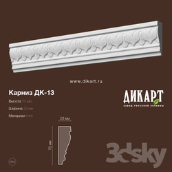 Decorative plaster - DK-13_70Nx23mm 