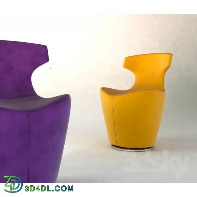 Arm chair - Chair_ Papilio
