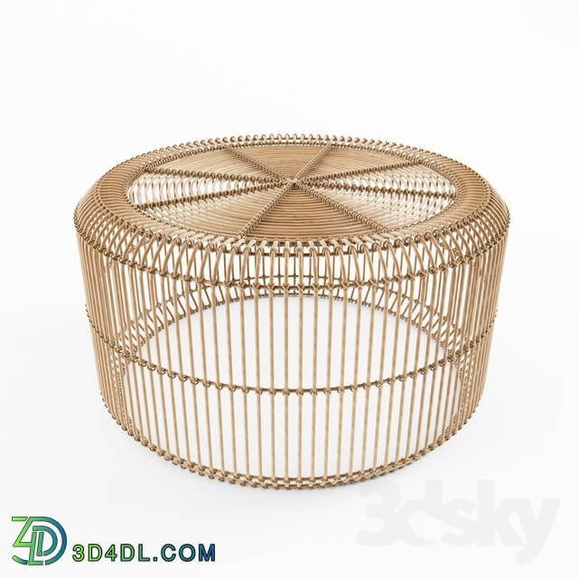 Table - Rattan coffee table