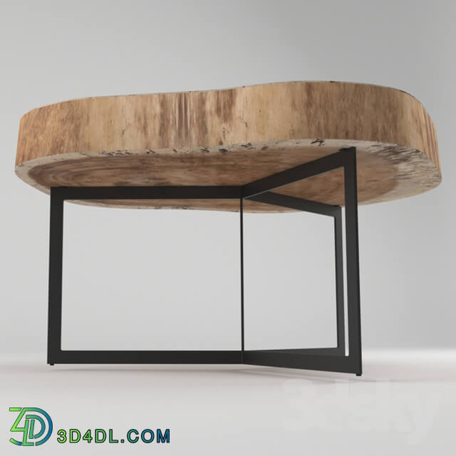 Table - Wood trunk Coffee Table