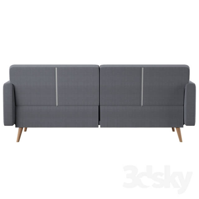 Sofa - Cochrane 3 Seater Clic Clac Sofa Bed