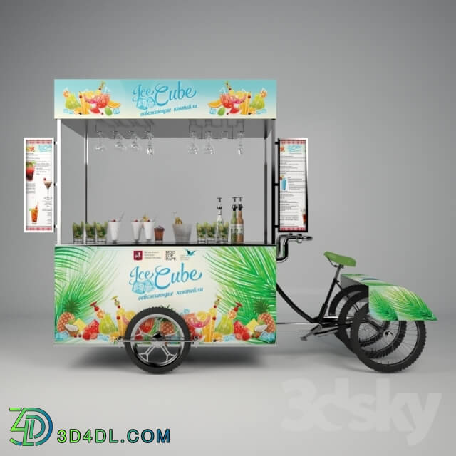 Transport - Kiosk on wheels