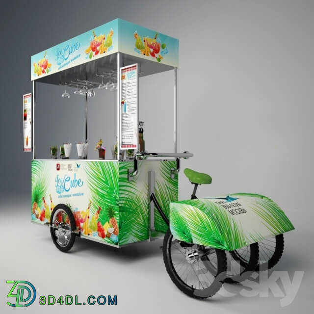 Transport - Kiosk on wheels