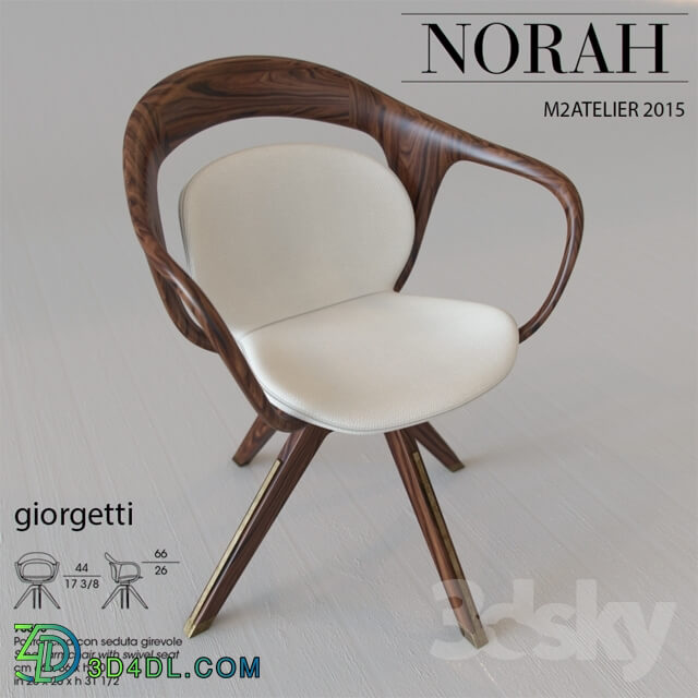 Chair - giorgetti_M2ATELIER 2015_NORAH