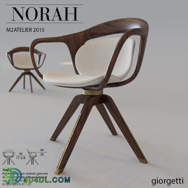 Chair - giorgetti_M2ATELIER 2015_NORAH