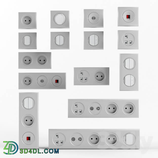 Miscellaneous - Sockets_ switches_ blocks