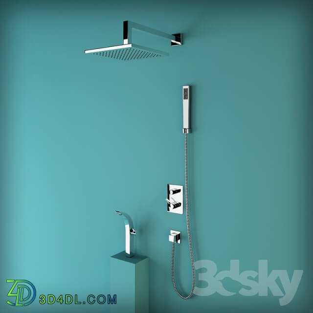 Faucet - Square Shower Mixer