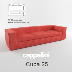 Sofa - Cappellini_ Cuba 25 