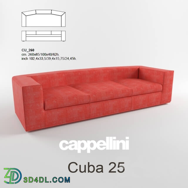 Sofa - Cappellini_ Cuba 25