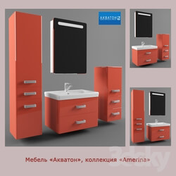 Bathroom furniture - furniture set Aquaton _Amerina_ 