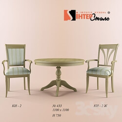 Table _ Chair - Table and chairs from the factory _Interstyle_ 