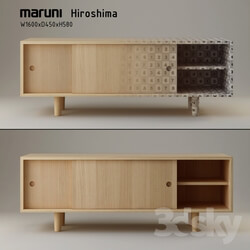 Sideboard _ Chest of drawer - Hiroshima_Maruni_side board 