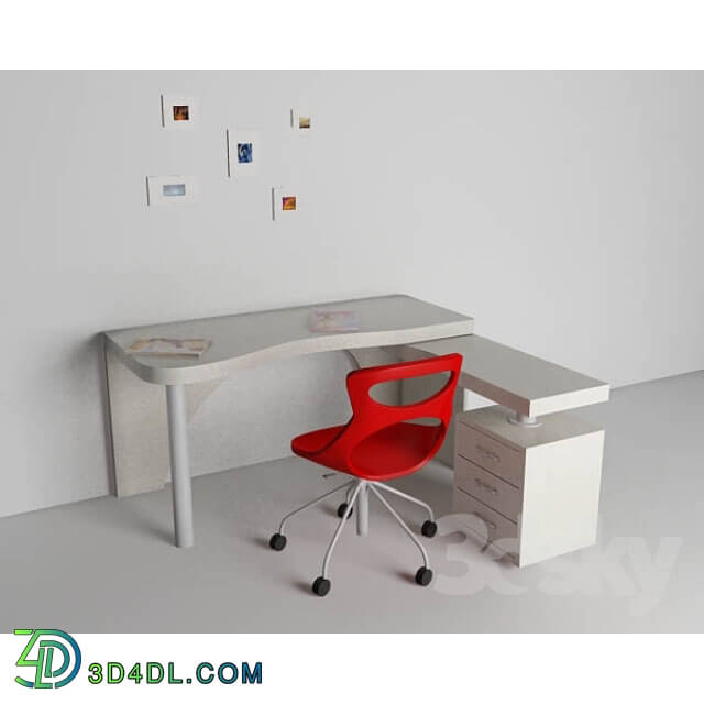 Office furniture - Desk with Chair Italy