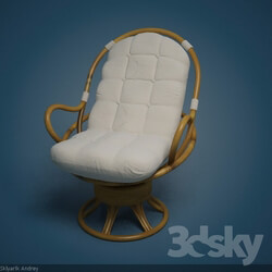 Arm chair - Rattan armchair 