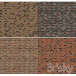 Stone - Brick. Seamless texture. Part 1. 