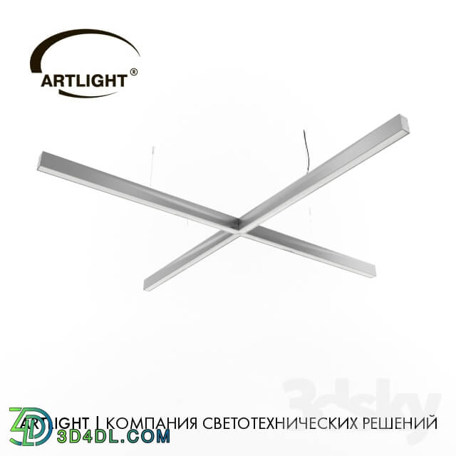 Ceiling light - ARTLIGHT_ART-PROF_LED_CROSS