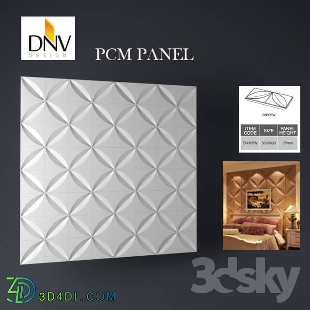 3D panel - PCM PANEL-01