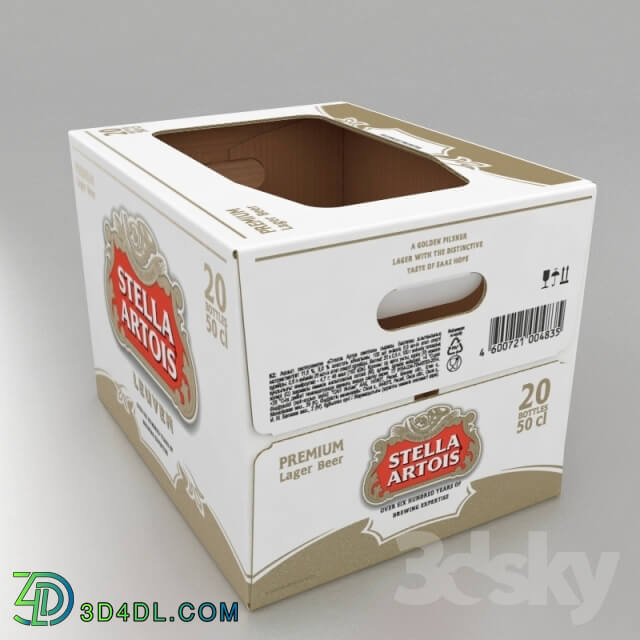 Shop - Corrugated box for beer