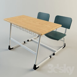 Table _ Chair - Classroom Desk 