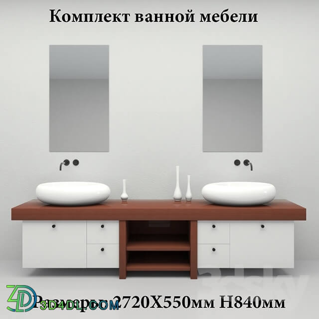 Bathroom furniture - Set of bathroom furniture