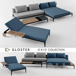Sofa - Gloser Grid Collection 