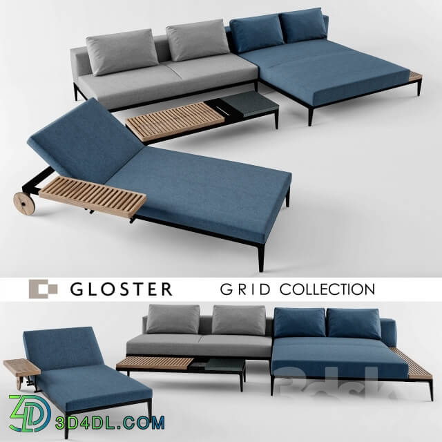 Sofa - Gloser Grid Collection